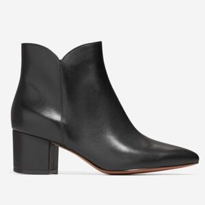 Cole Haan Elyse Leather Booties Size 7.5